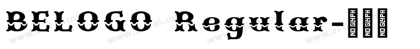 BELOGO Regular字体转换